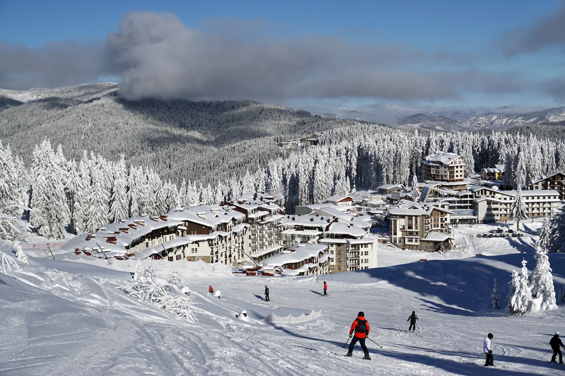 Skiresort Pamporovo, Bulharsko